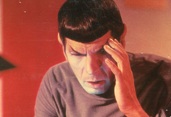 Spock's mind was his super power.